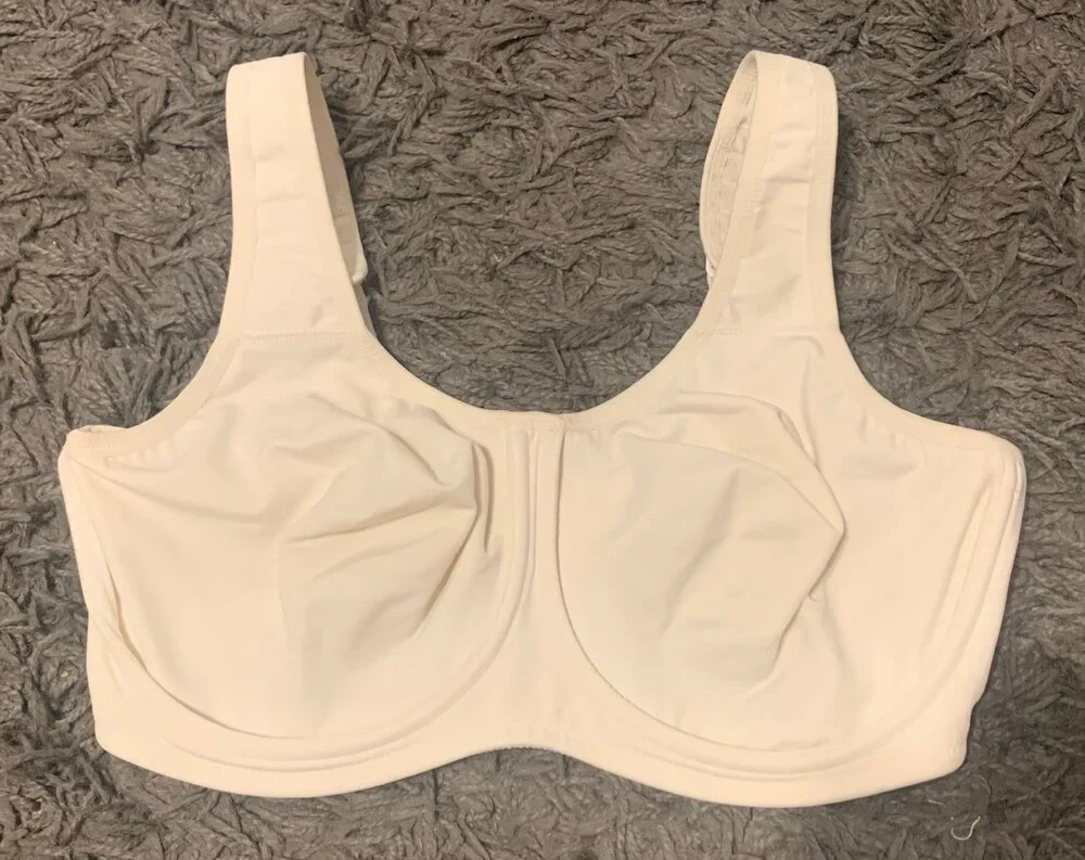 Women’s Wacoal Sports Bra Undewire White 855170 38DD Fitness